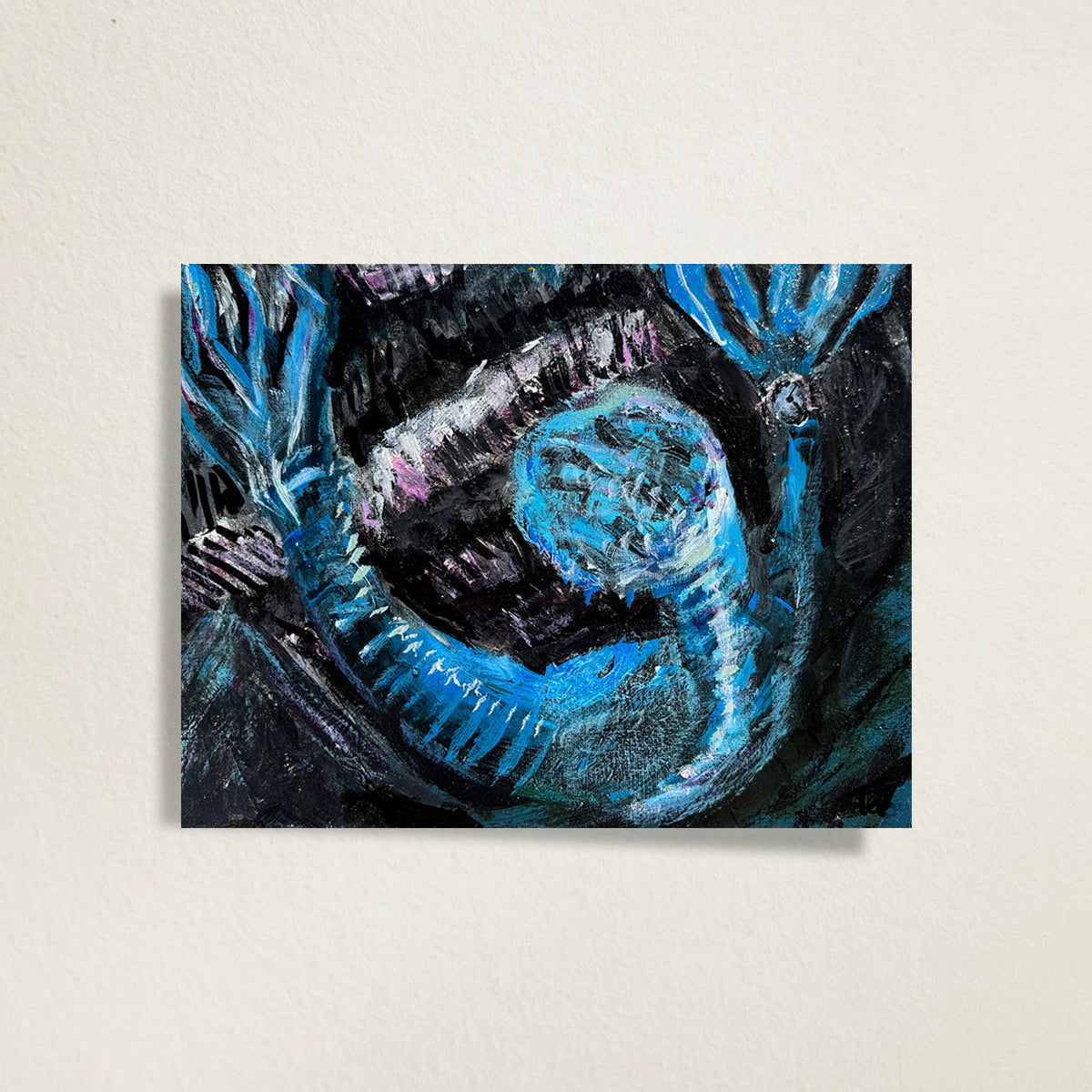 Clockwork Blue - Print