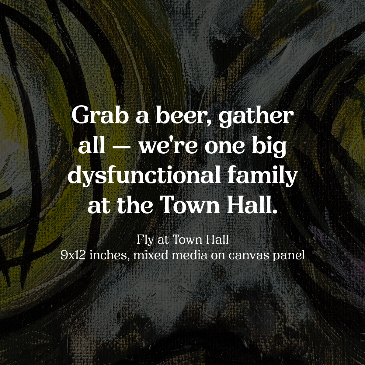 Fly at Town Hall - Print