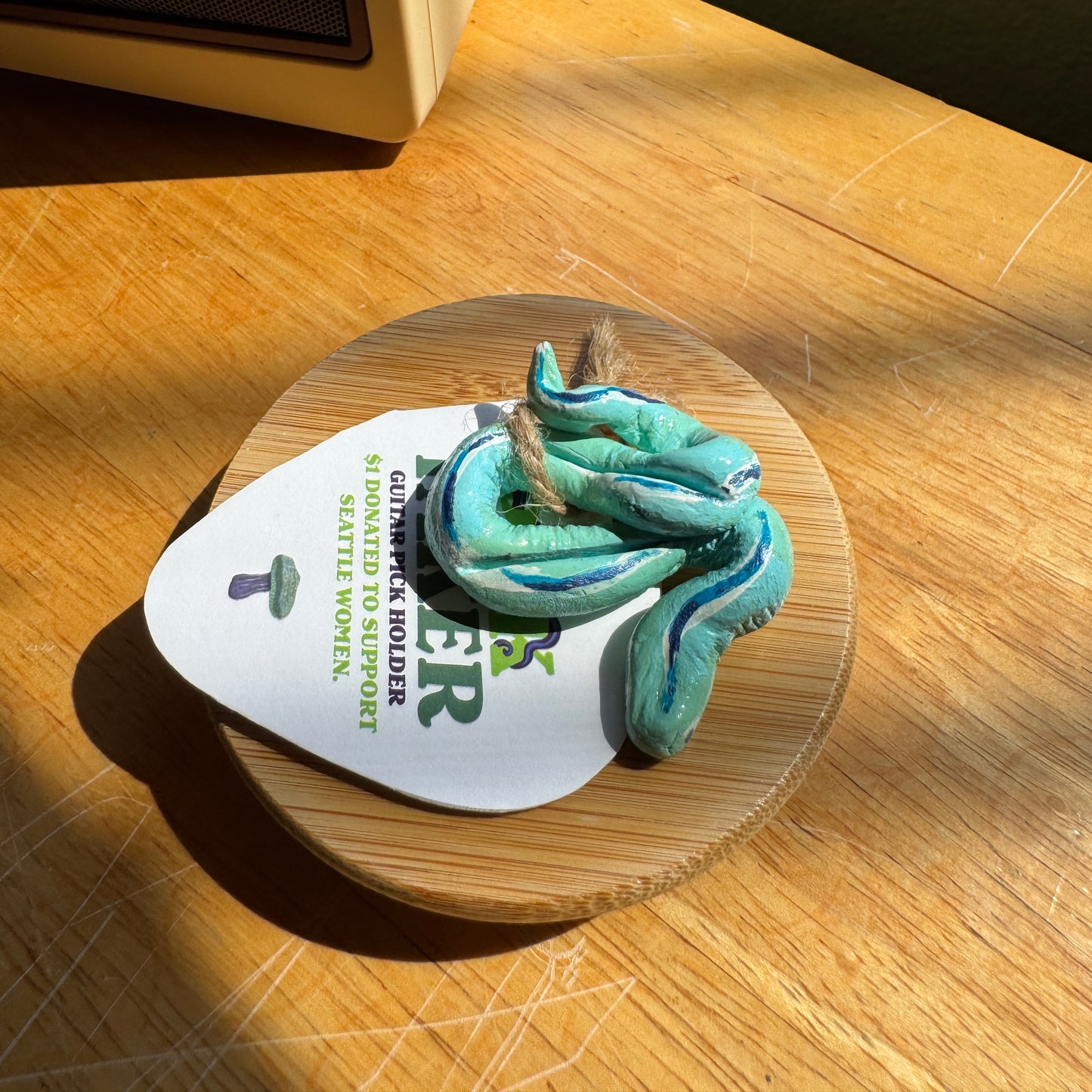 Handmade Guitar Pick Holders