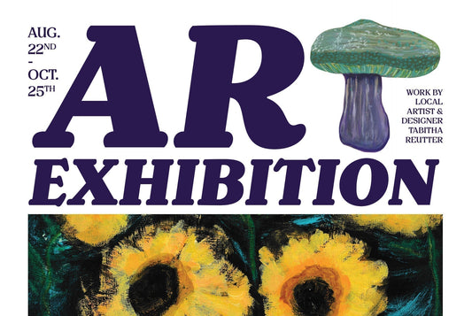 Art Show: Fungus, Florals, & Whimsical Nature at Wanderlust Book Lounge