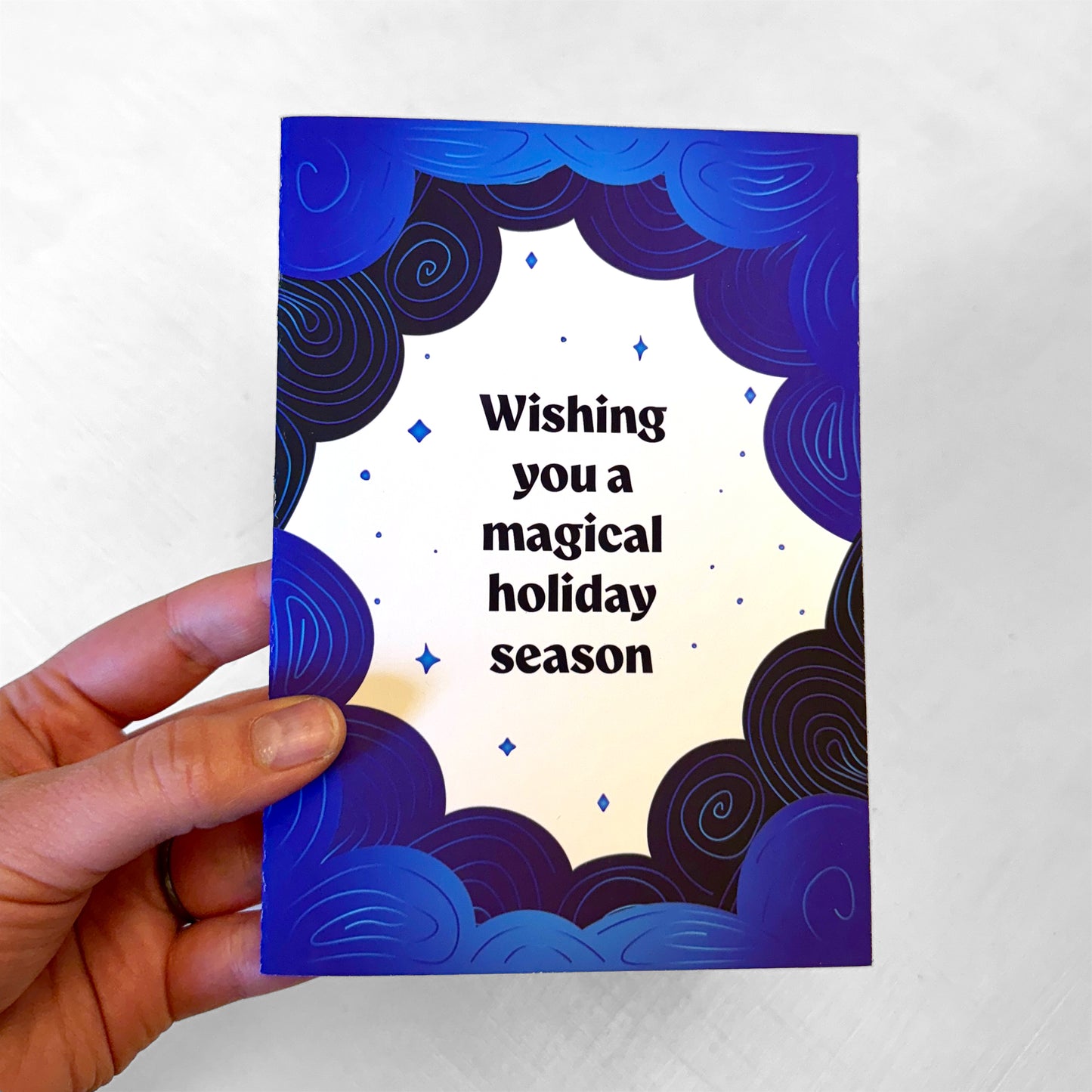 Magical - Blue - Greeting Card