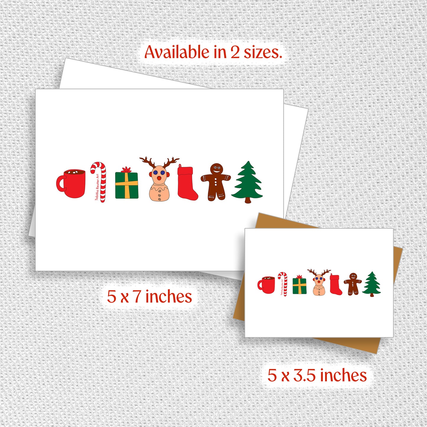 Holiday Icons - Greeting Card