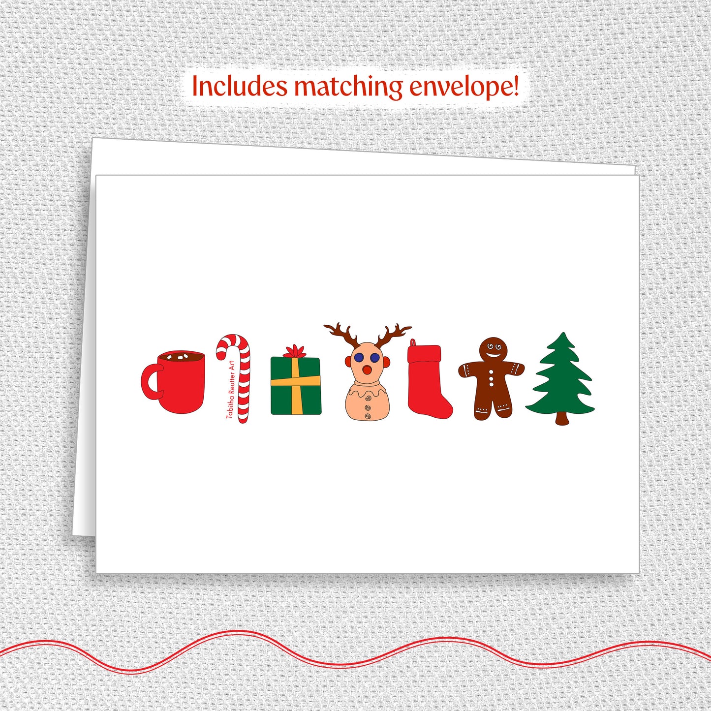 Holiday Icons - Greeting Card