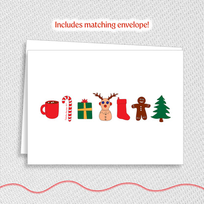 Holiday Icons - Greeting Card