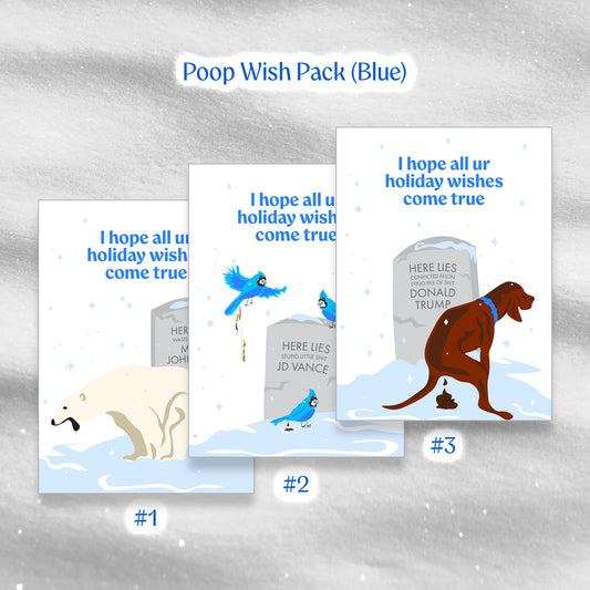 Poop Wish - Blue - Variety Packs