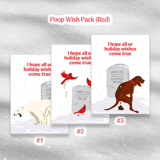Poop Wish - Red Variety Packs