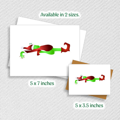 Grinch Slay - Greeting Card